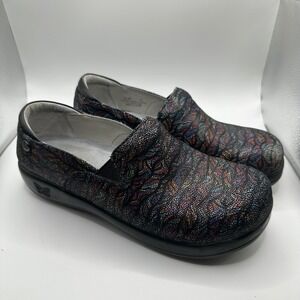 Alegria Keli Professional Clogs Womens 41 Multi Color Metallic Leather